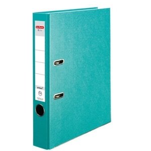 Segregator A4 5cm 50mm Q.File Turquoise HERLITZ