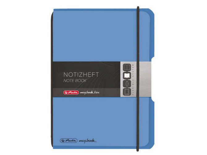 Notatnik Notes A6 My.Book Flex PP z gumką HERLITZ