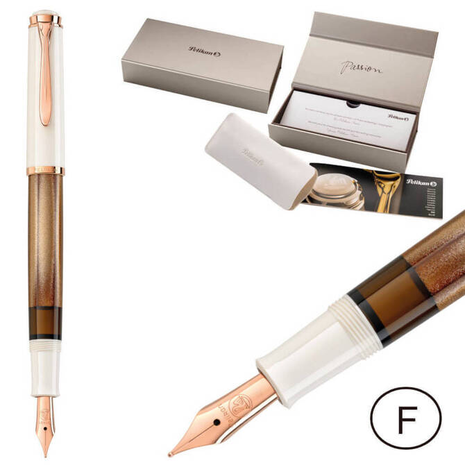 Pióro wieczne Classic M200 F Copper Rose na prezent premium PELIKAN