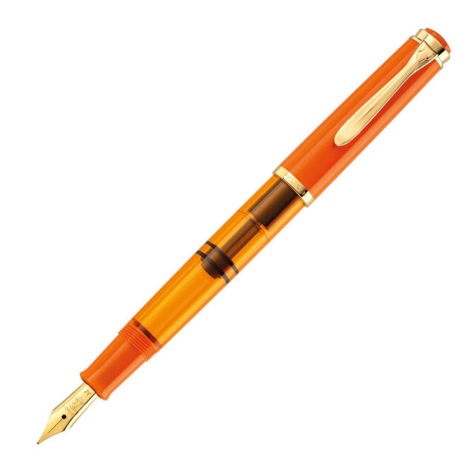 Pióro wieczne Classic M200 tłoczek F Orange Delight na prezent PELIKAN