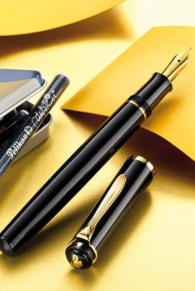 Pióro wieczne  M400 F Black na prezent premium PELIKAN