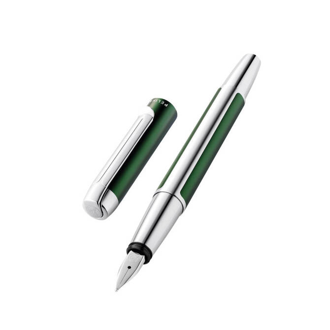 Pióro wieczne PURA P40 EF Deep Green aluminiowe na prezent PELIKAN