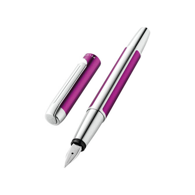 Pióro wieczne PURA P40 EF Purple aluminiowe na prezent PELIKAN