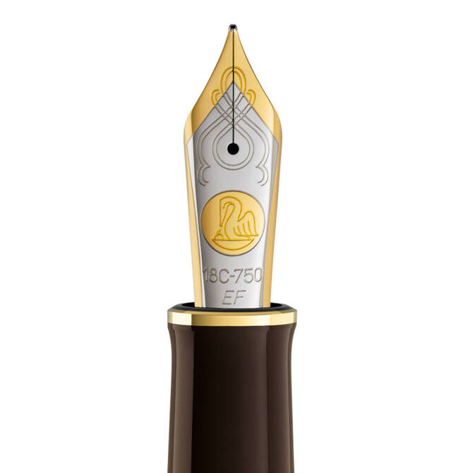 Pióro wieczne Souverän M1000 EF Renaissance Brown na prezent PELIKAN