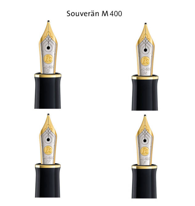 Pióro wieczne Souverän M400 B Black-Green na prezent premium PELIKAN