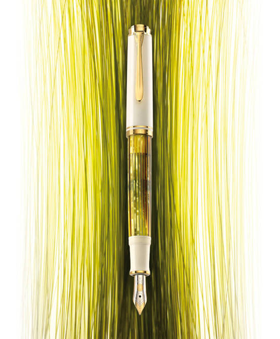 Pióro wieczne Souverän M400 F Tortoiseshell-White prezent premium PELIKAN