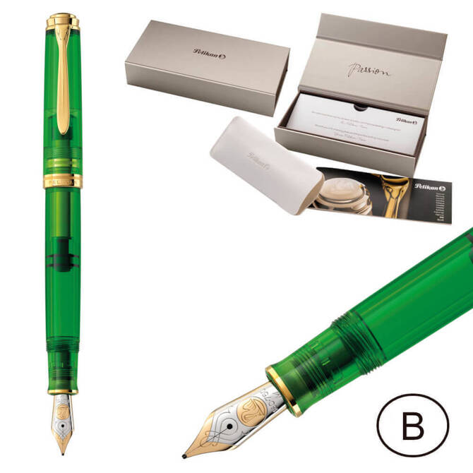 Pióro wieczne Souverän M800 B Demo Green PELIKAN