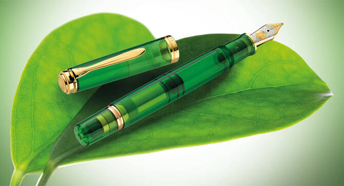 Pióro wieczne Souverän M800 B Demo Green PELIKAN