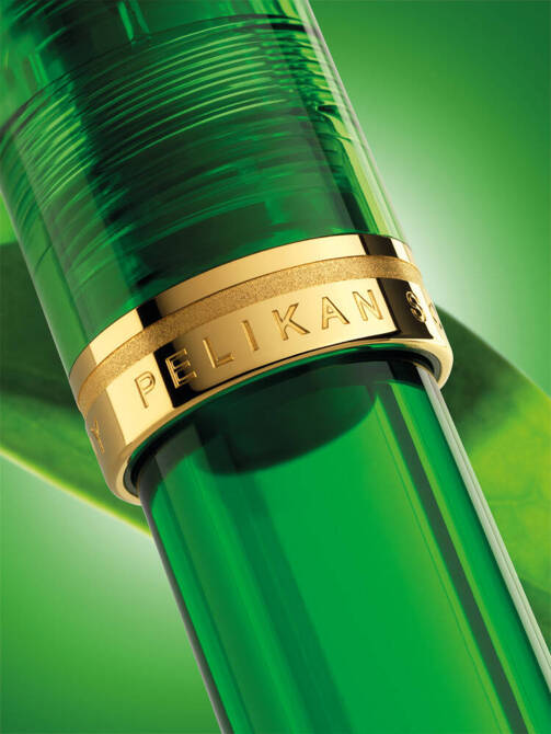 Pióro wieczne Souverän M800 F Demo Green PELIKAN