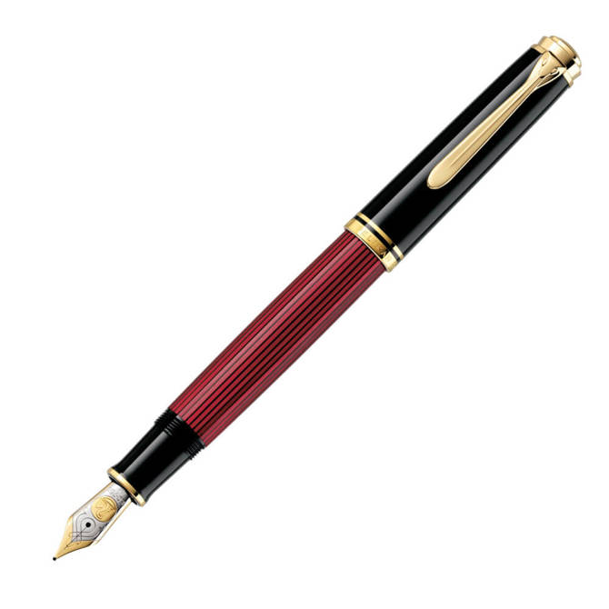 Pióro wieczne Souverän M800 M Black-Red na prezent premium PELIKAN