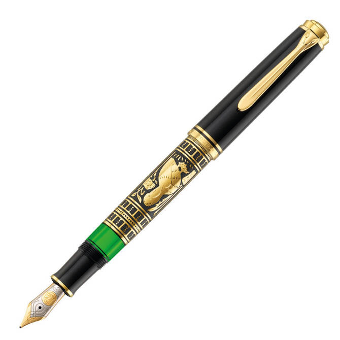 Pióro wieczne Toledo M700 F Black na prezent premium PELIKAN