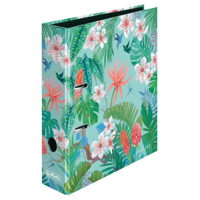 Segregator A4 8cm maX.file Jungle HERLITZ 10szt