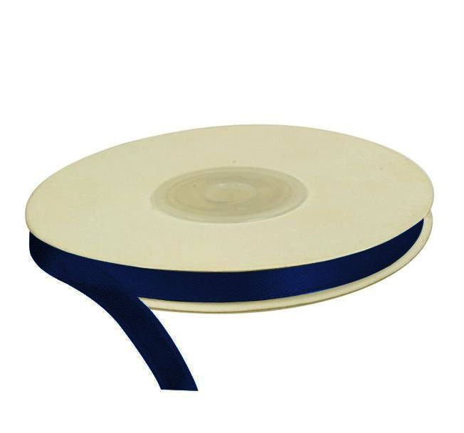 Wstążka granatowa, 25m dł x 6mm szer, CRAFT-FUN