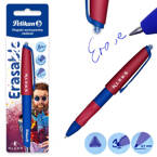 Długopis wymazywalny ścieralny zmazywalny Erase 2.0 niebieski Kleks PELIKAN