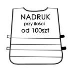 Usługa nadruku 1szt przy zakup od 100szt kamizelek